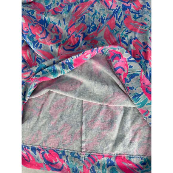 Lilly Pulitzer Women's sz M Harper Shift Dress Cotton Bright Preppy Coastal Soft - Picture 9 of 10